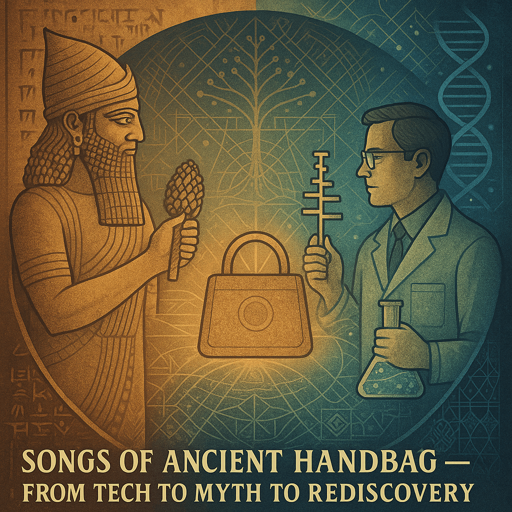"Songs of the Ancient Handbag — From Tech to Myth to Rediscovery."